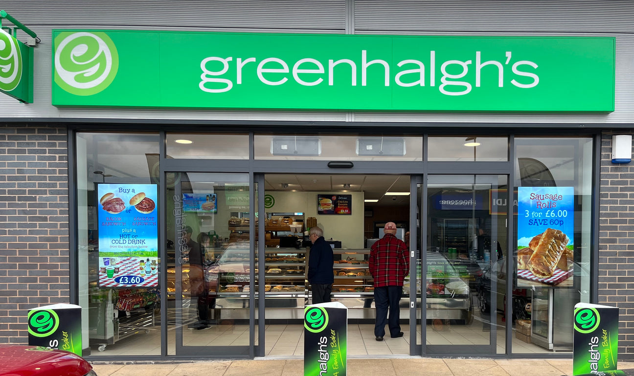 Greenhalghs Burscough Ultrahigh Brightness Window Displays