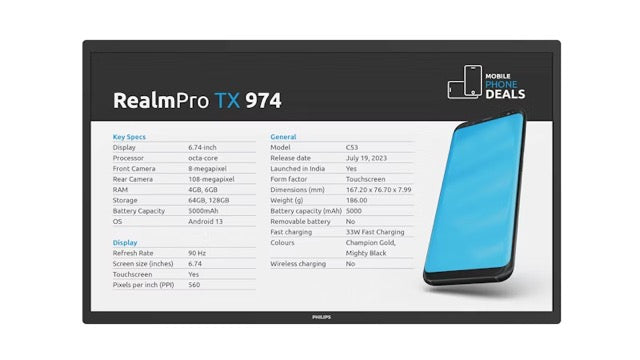 Philips Tableaux 32BDL5150I/00