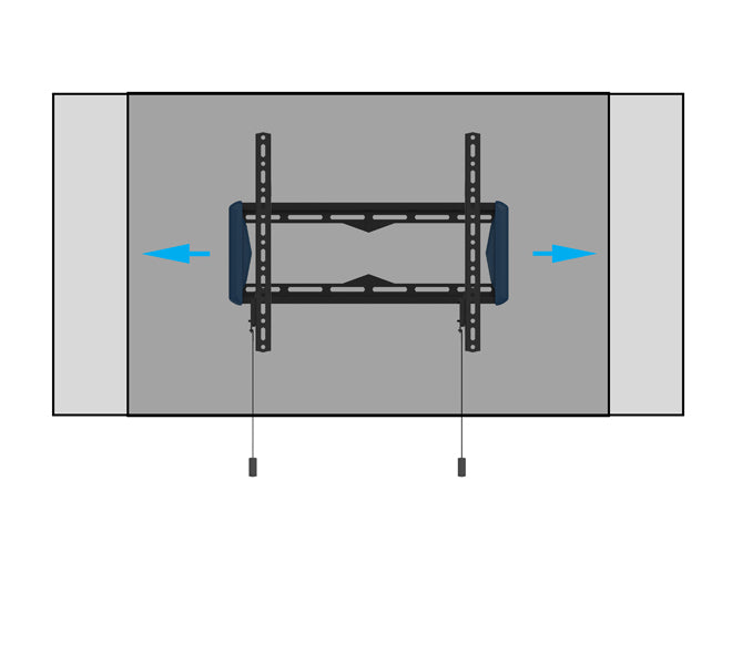 BT5441 Elements Fixed 400 Flat Screen Wall Mount