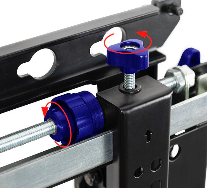 Btech Slimline Soft-Open Full Service Videowall Mount with Micro-Adjustment (VESA 600 x 400)