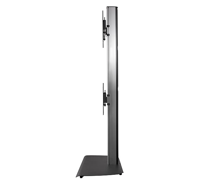 B-Tech BTF842 2.4m High Dual TV Stand for Screens up to 65 inches