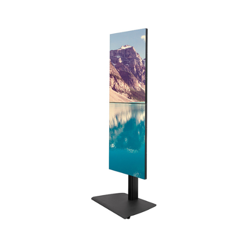 B-Tech BTF842 2.4m High Dual TV Stand for Screens up to 65 inches