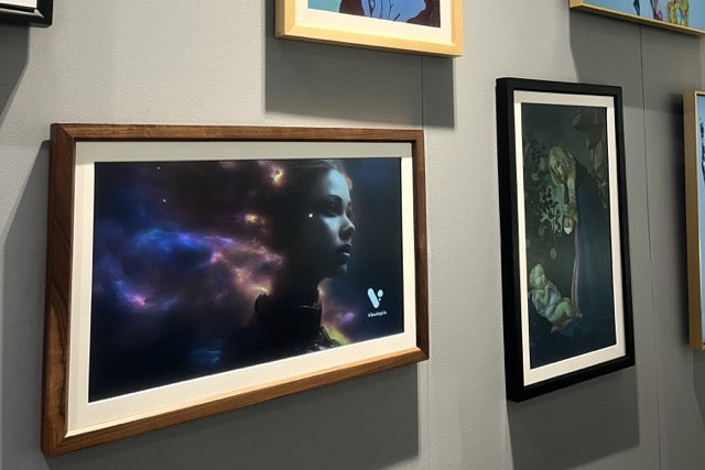 Textura Pro Digital Canvas Exhibition Wall