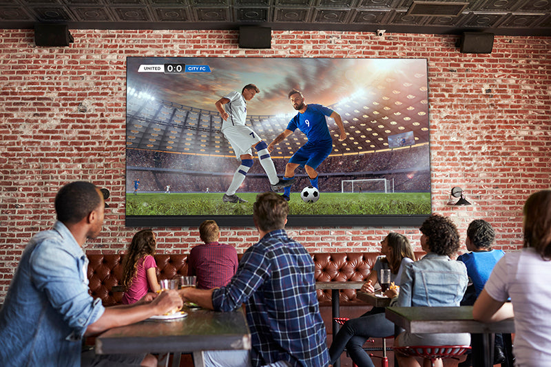 Fine Pitch DV-LED Video Wall in a bar