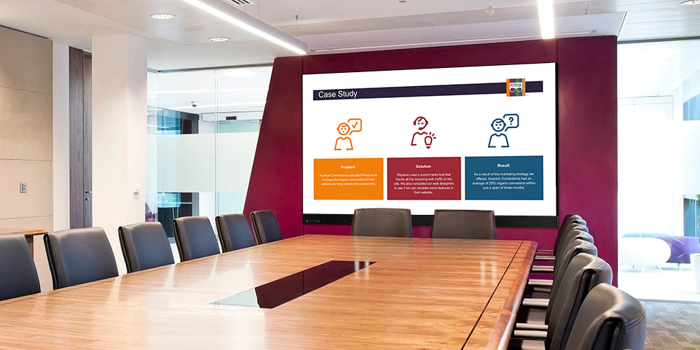 Fine Pitch DV-LED Video Wall Conference Room