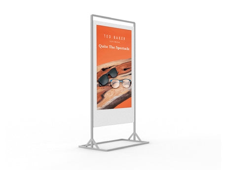 Freestanding Super Slim Double Sided Digital Poster Retail