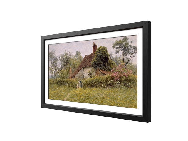 27" Textura Digital Canvas Black Frame