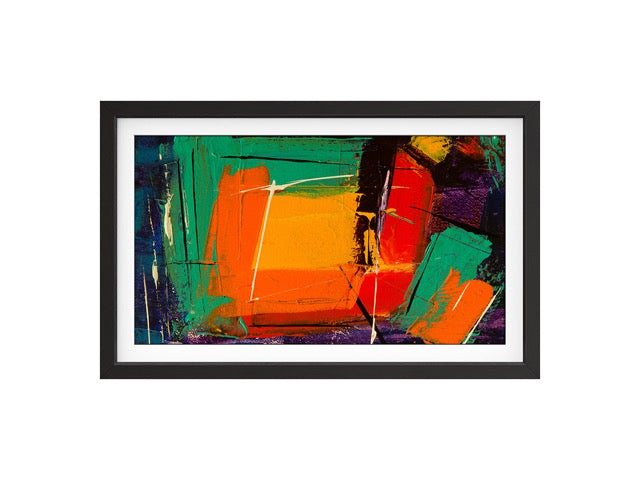 27" Textura Digital Canvas Black Frame