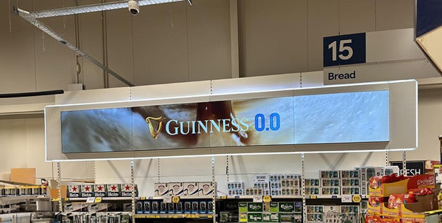 Ultra Narrow Bezel Video Wall Display 4x1 landscape