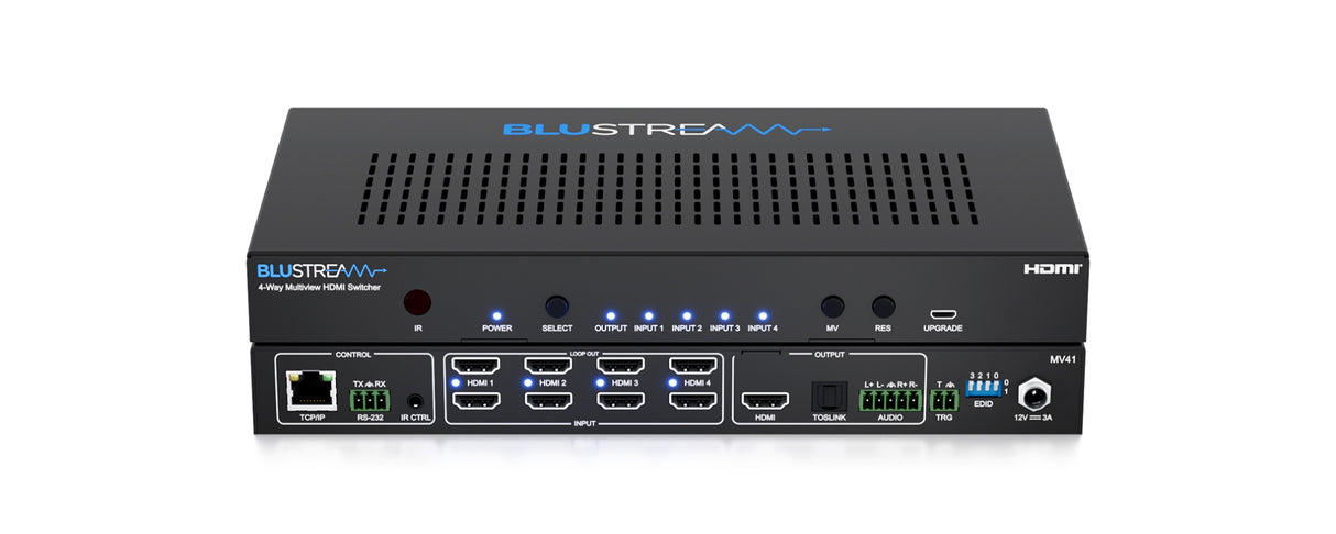 MV41 4-Way Multiview HDMI Switcher