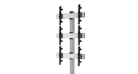 Extendable 1x3 Video Wall Floor Stand