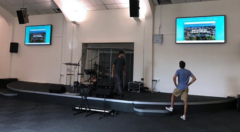 4k large format commercial display - 9