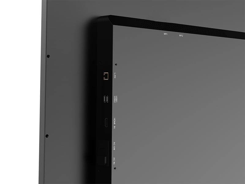 4K Large Format Commercial Display Rear of display image 65" - 86"