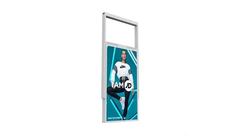 55” Ultra High Brightness Hanging Double-Sided Display