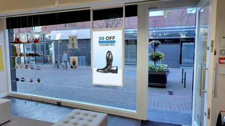 55” Ultra High Brightness Hanging Double-Sided Display