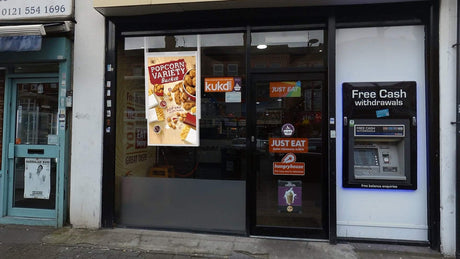55” Ultra High Brightness Hanging Double-Sided Display