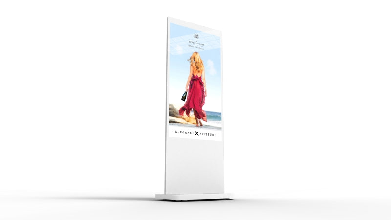 Freestanding Digital Poster