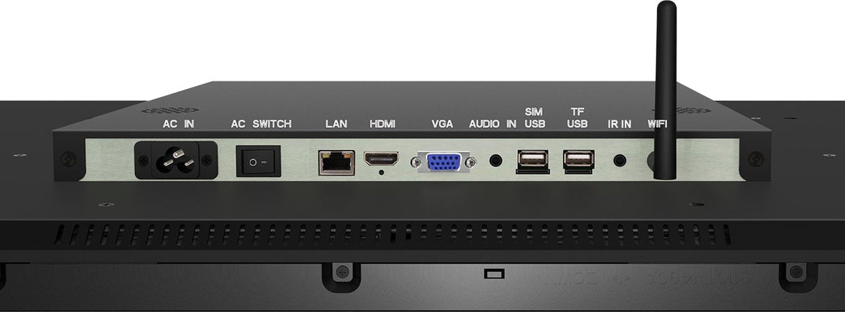 Narrow Bezel Advertising Display Media Player