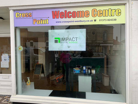 Multibrackets M Display Stand 180 with 43" High Vibrance Advertising Display