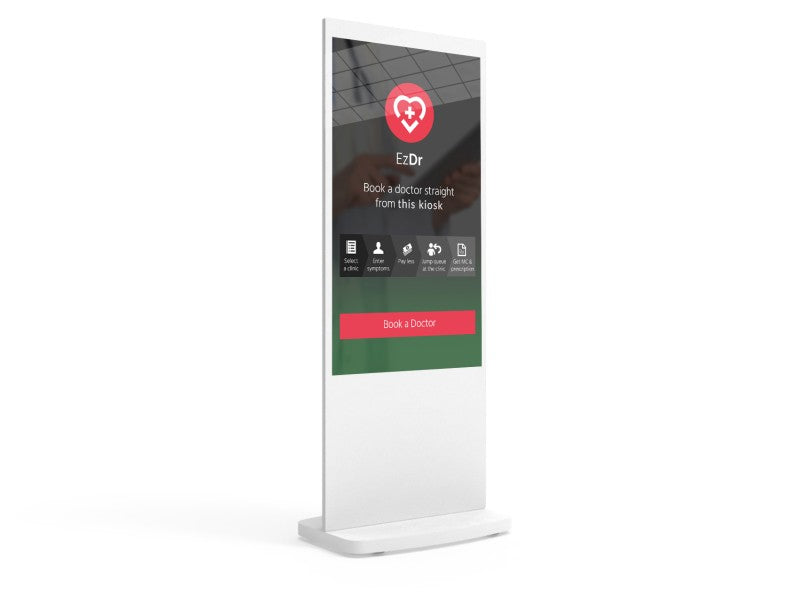 Freestanding PCAP Touch Screen Poster