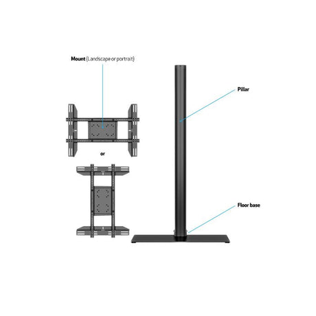 M Display Stand 180 Single - Stand