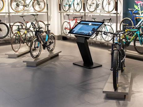 Touch Screen Kiosks is bike shop