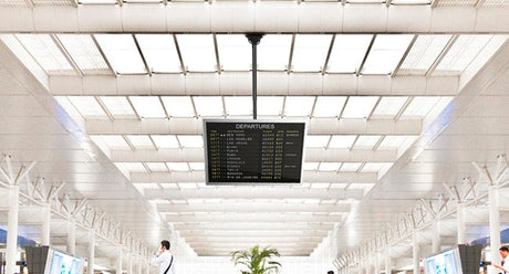 Telescopic Ceiling Mount for 17" - 42" Digital Signage Screens