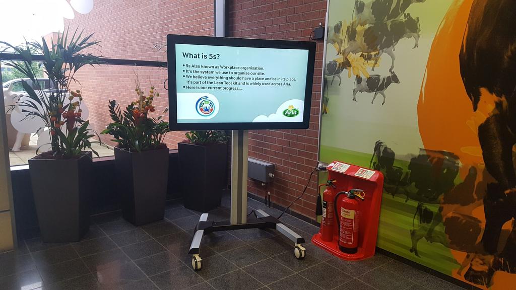 Tilting Floor Trolley