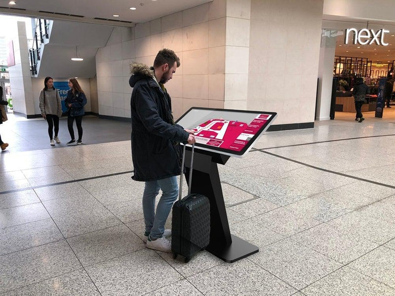 Touch Screen Kiosks Shopping Center