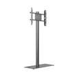 M Display Stand 180 Single Black w. Floorbase