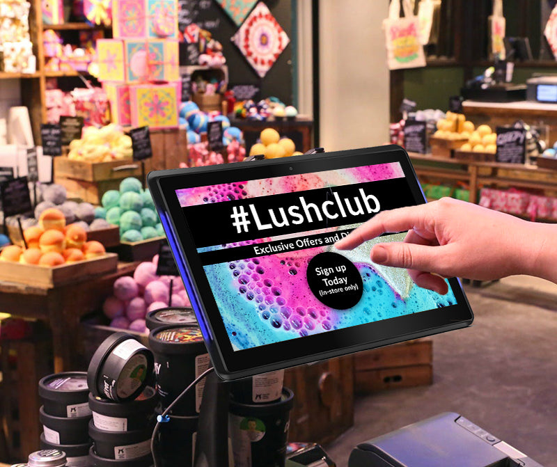 POS Touch Screen in Retail Environment