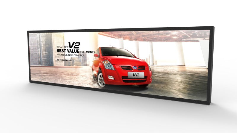 Ultra-Wide Stretched Bar Display