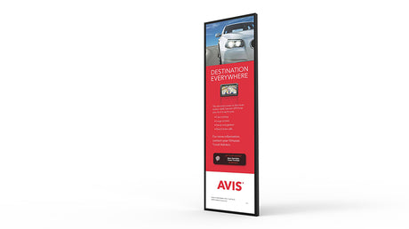 Ultra-Wide Stretched Bar Display