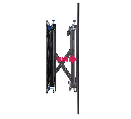 Btech Slimline Soft-Open Full Service Videowall Mount with Micro-Adjustment (VESA 600 x 400)