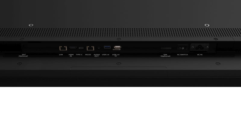 4k Vibrant Advertising Display Connections