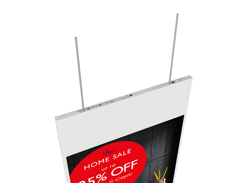 Vibrant Hanging Double-Sided Window Displays