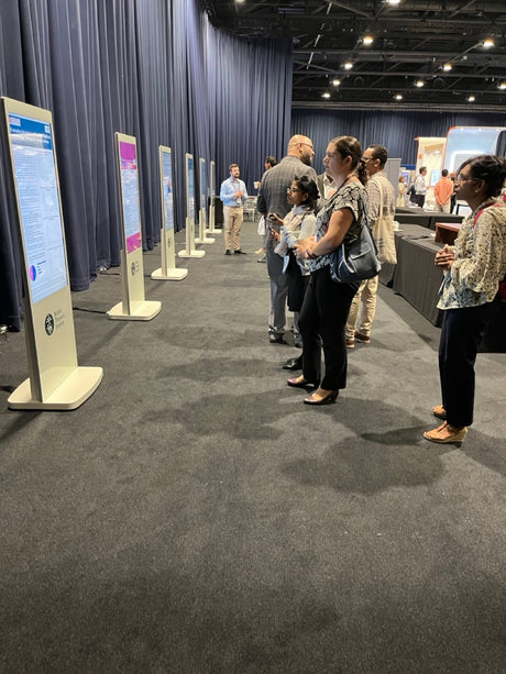 L50HD9 White Touch Screen at British Thoracic Event