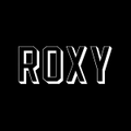 Black background with 'ROXY' logo