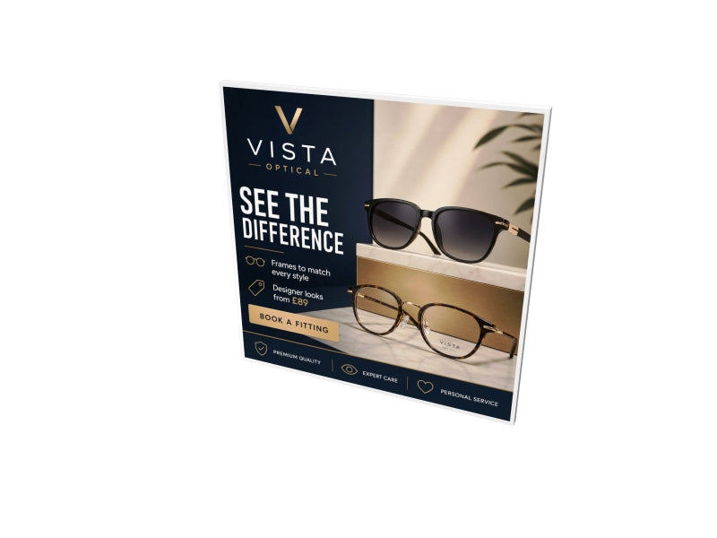 33" Square Professional Advertising Display