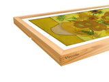 27" Textura Digital Canvas Pine Frame