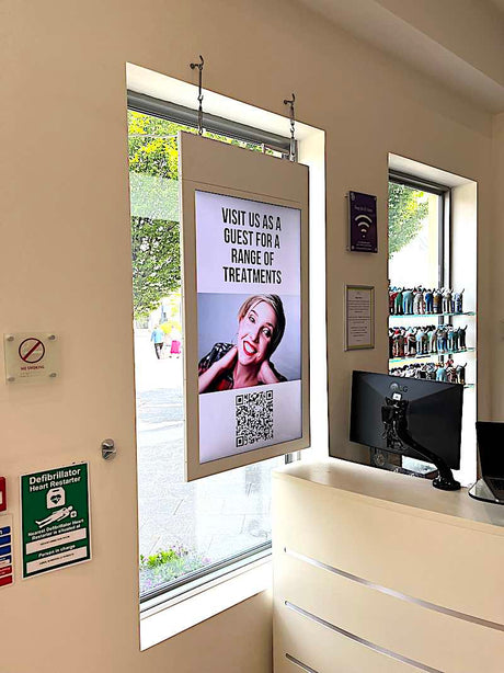 Evolve Dentists Portishead Window Display