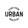 Logo of Urban Baristas with a circular design and text.