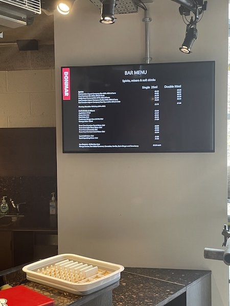 Digital Menu Boards