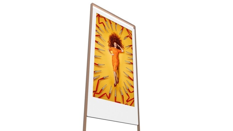 freestanding super slim double-sided digital posters - 20