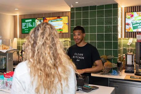 Clean Kitchen Digital Menu Boards Soho 2