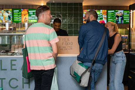 Digital Menu Board Clean Kitchen Soho